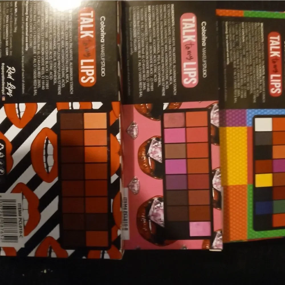 Lip cream pallet